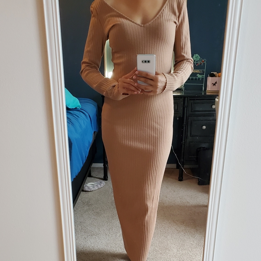 Bodycon maxi dress